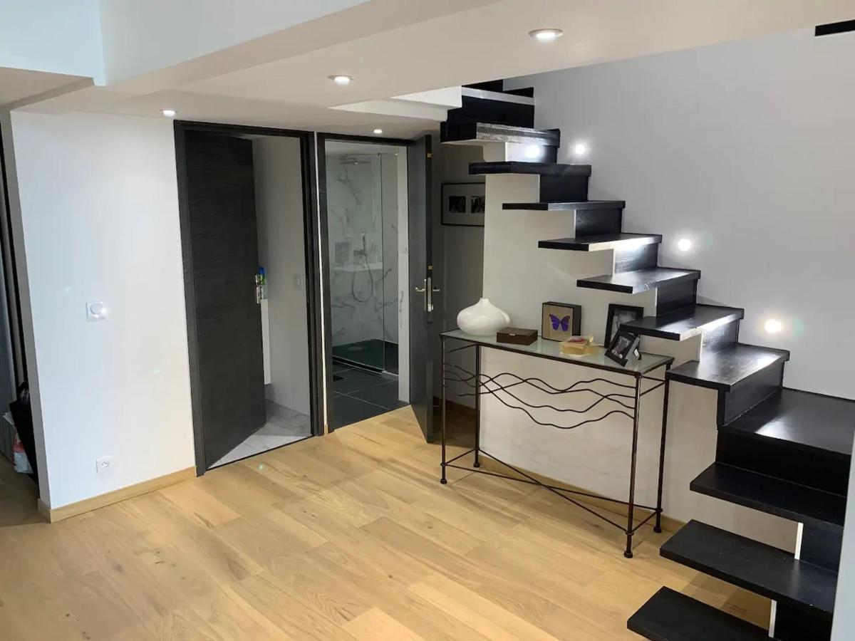 Apartamento Loft des Sacres - Vue unique sur la Cathédrale Reims Exterior foto